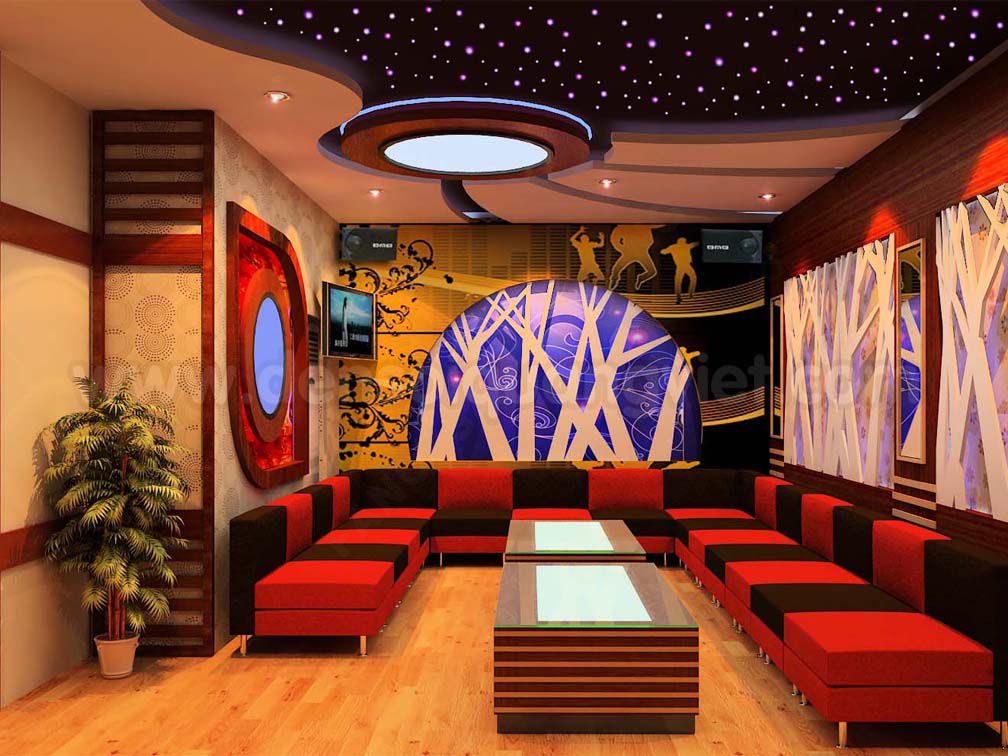 Karaoke-star-ceiling