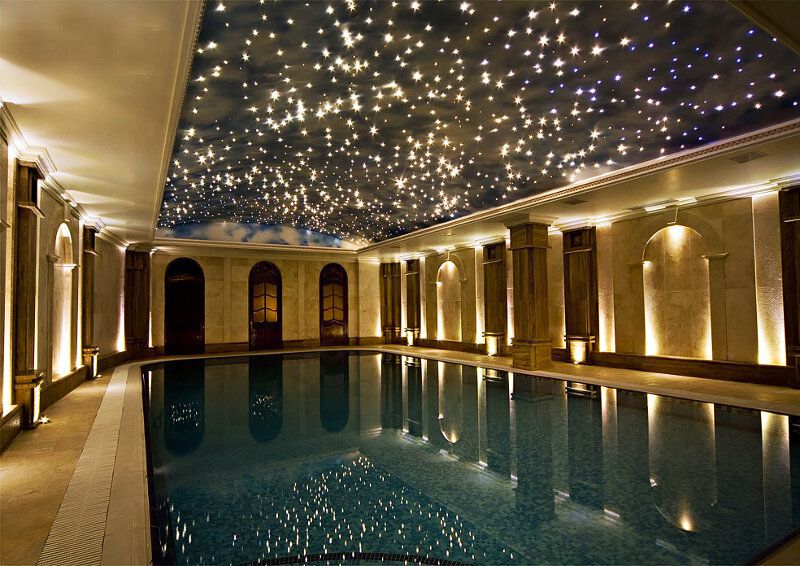Pool-star-ceiling