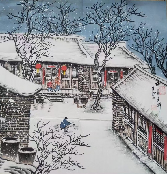 瑞雪呈祥