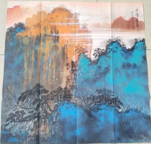雪峰叠翠