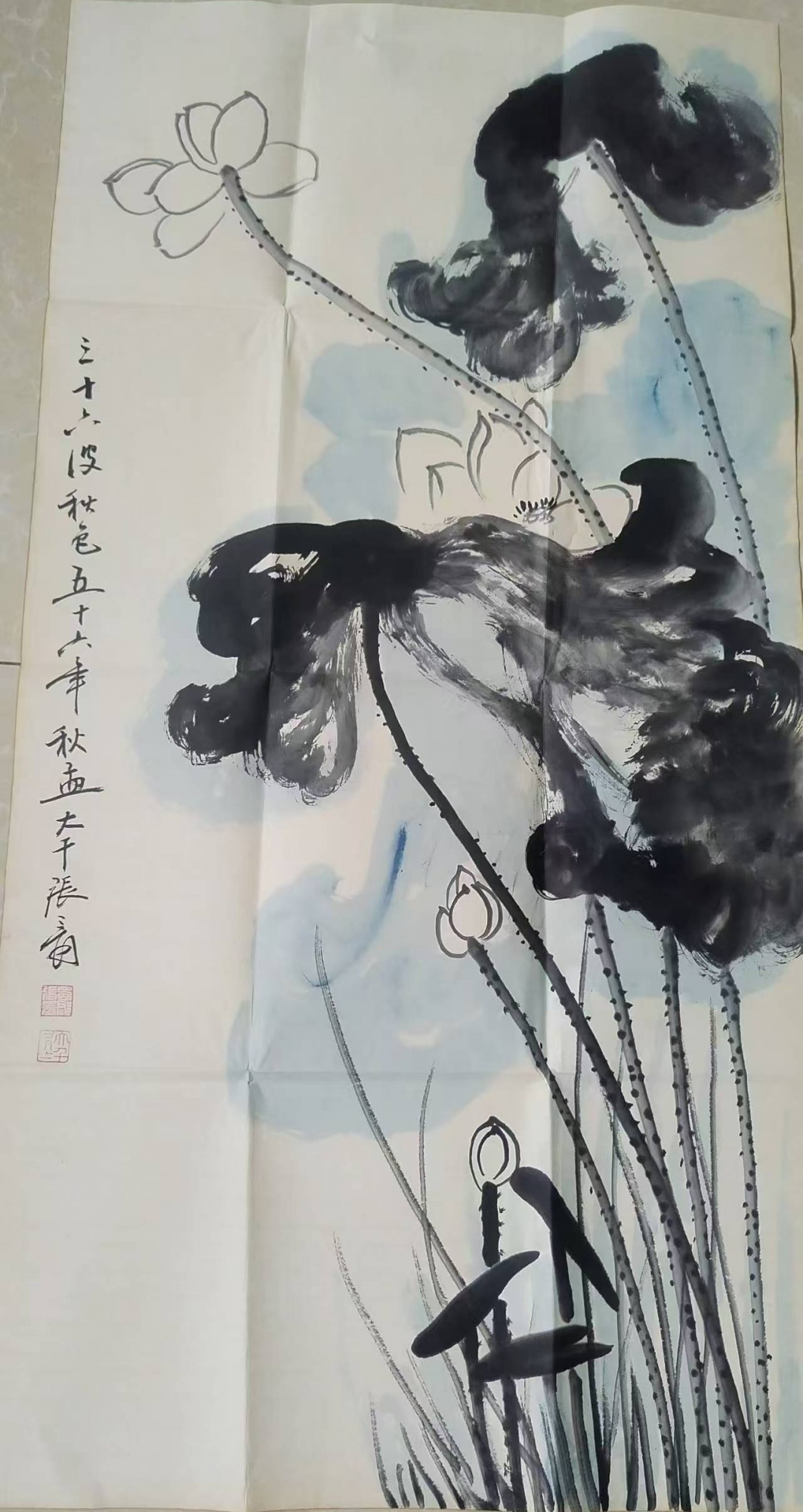 荷花图
