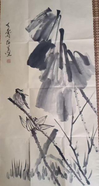 荷花图