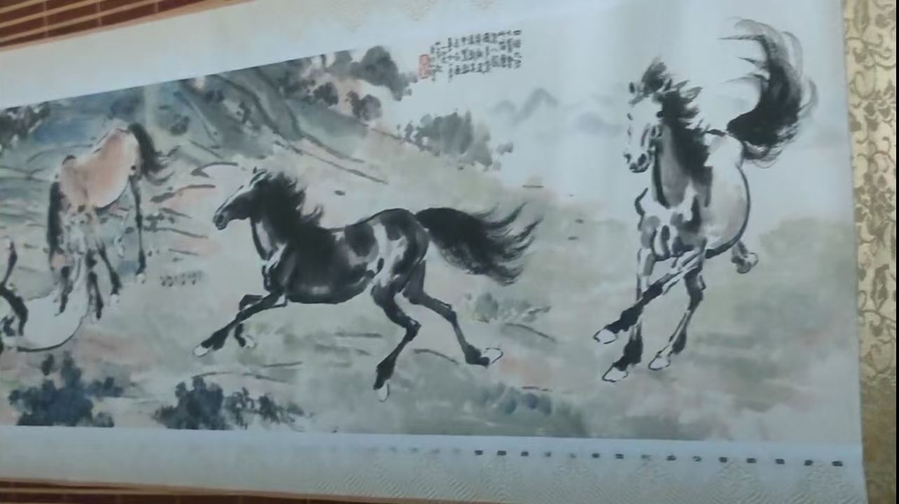 徐悲鸿经典绘画精选-荧光珍藏版