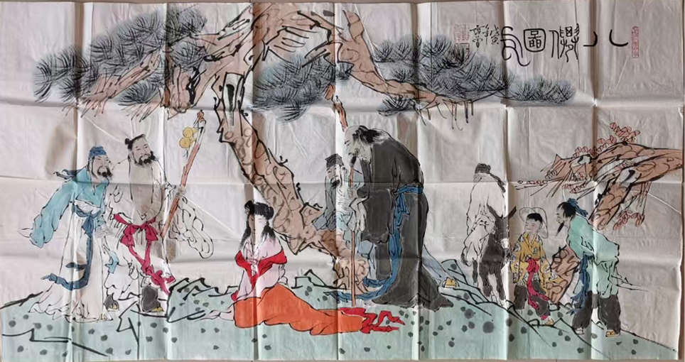 八仙图