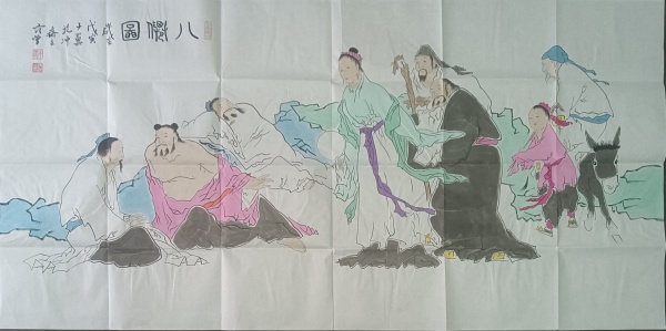 八仙过海图