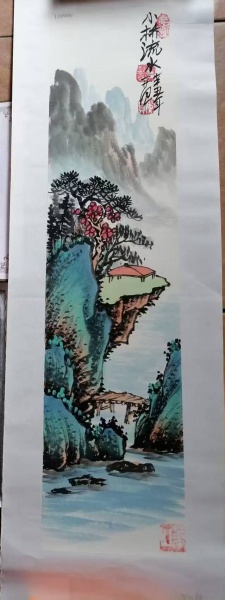 小桥流水图
