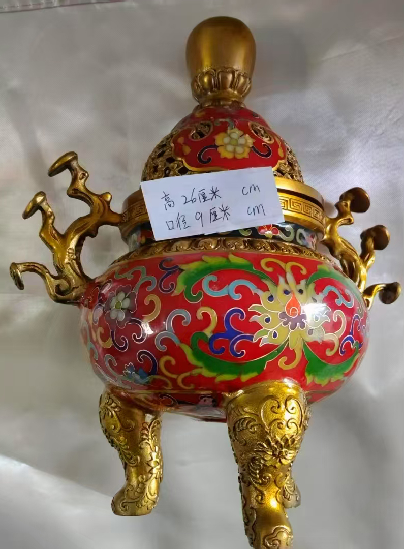 景泰蓝香炉