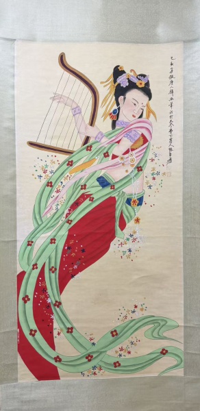 飞天仕女图