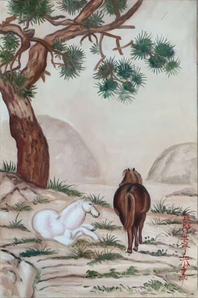 油画作品