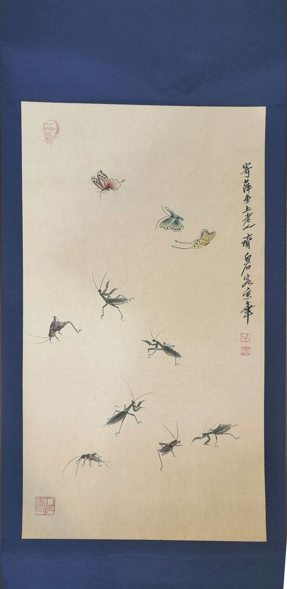 草虫图