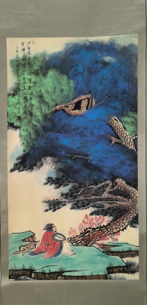 松下高士图