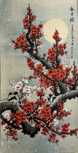 傲雪寒梅