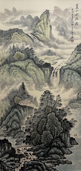 夏山幽居图