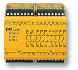 PILZ皮尔磁PZE 9P—瞬时触点扩展模块