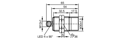 IFM电感式传感器 IIK3022-BPKG/K1/V4A/US-104  IIC219