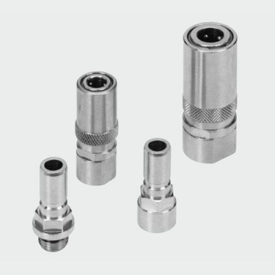 METAL WORK麦特沃克快速接头,直线型,气动,镀镍黄铜