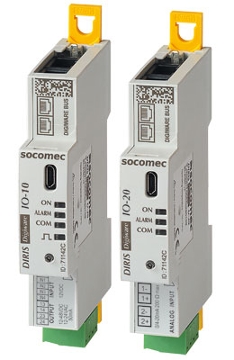 SOCOMEC DIRIS Digiware IO 数字和模拟输入/输出模块