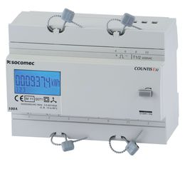 SOCOMEC COUNTIS E3x三相有功电度表——直连100A
