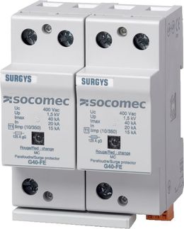 SOCOMEC SURGYS G40-FE  1型和2型浪涌避雷器