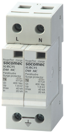 SOCOMEC SURGYS D40 2型配电板避雷器