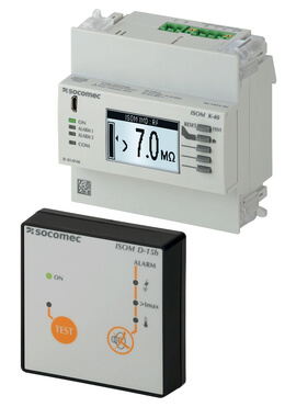 SOCOMEC ISOM K-40h / D-15h 绝缘监控装置