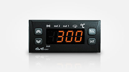 ELIWELL 32x74 温度、湿度和压力 PID控制器