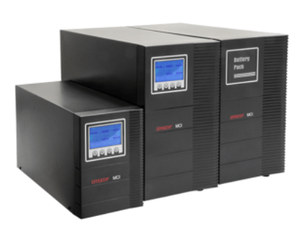EFFEKTA在線雙轉換 MCI 系列，700-3000 VA