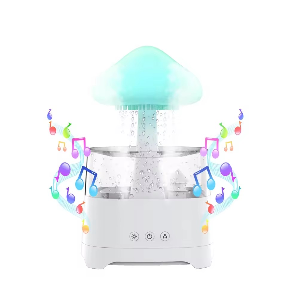 Rain Cloud Humidifier with Bluetooth Speaker （CH08 Pro）