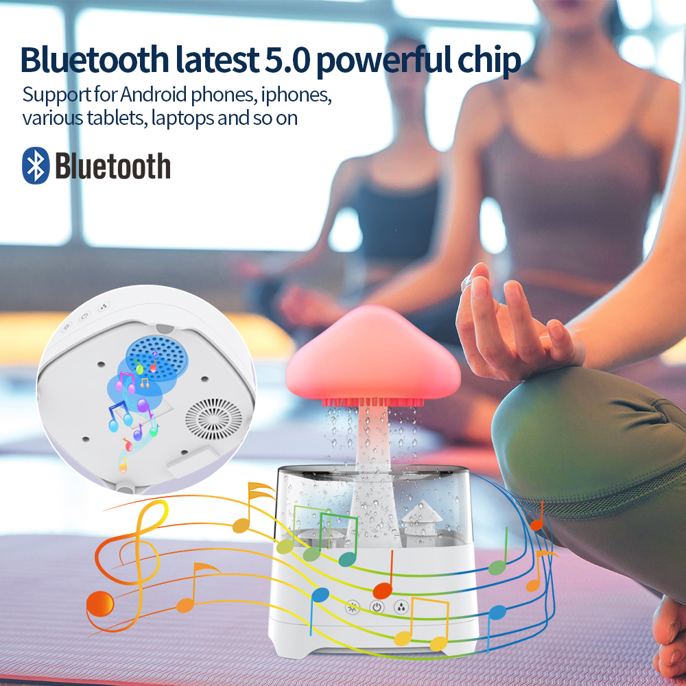 Rain Cloud Humidifier with Bluetooth Speaker （CH08 Pro）