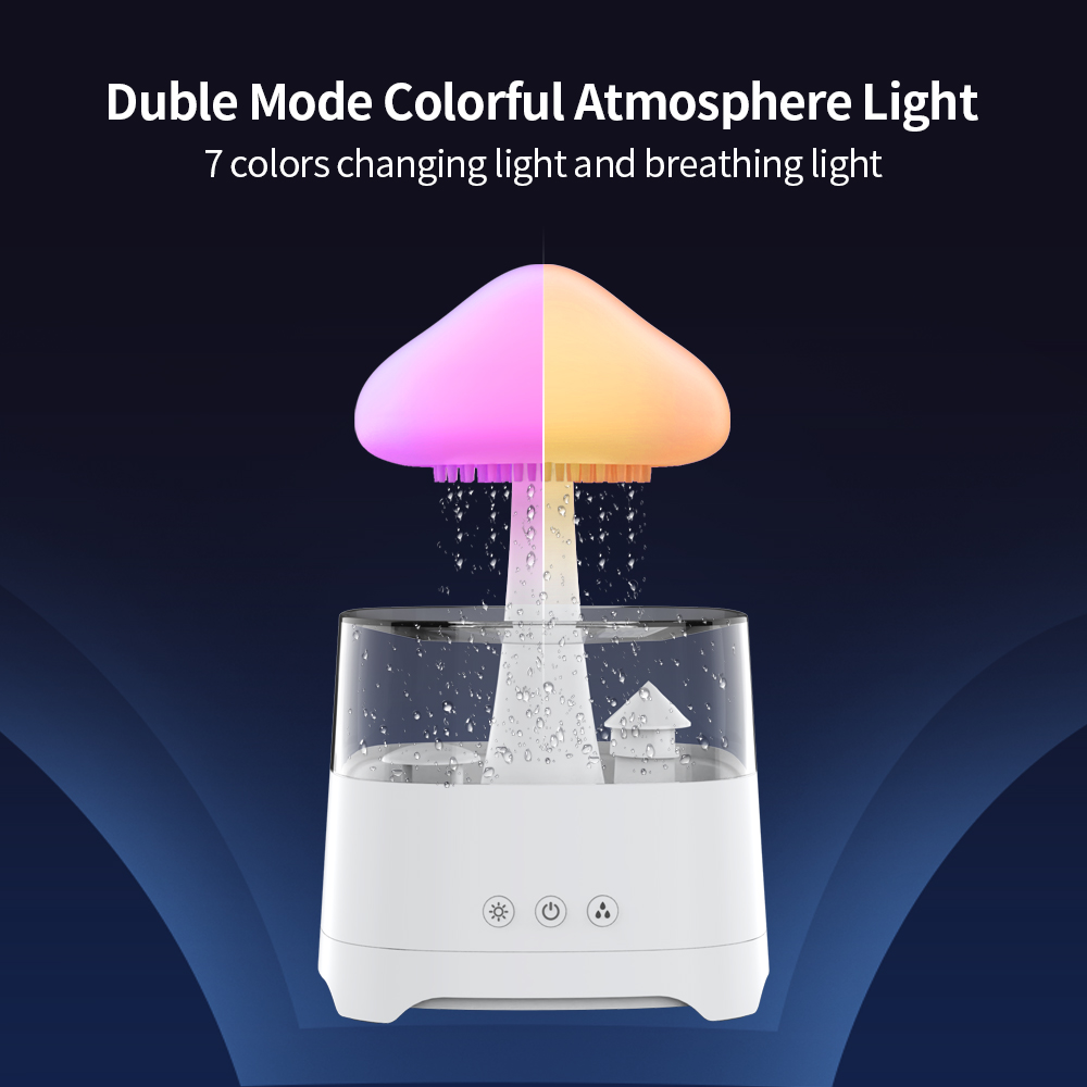 Rain Cloud Humidifier with Bluetooth Speaker （CH08 Pro）
