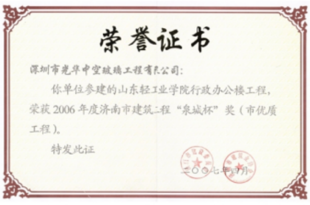 山东轻工业业学院-泉城杯