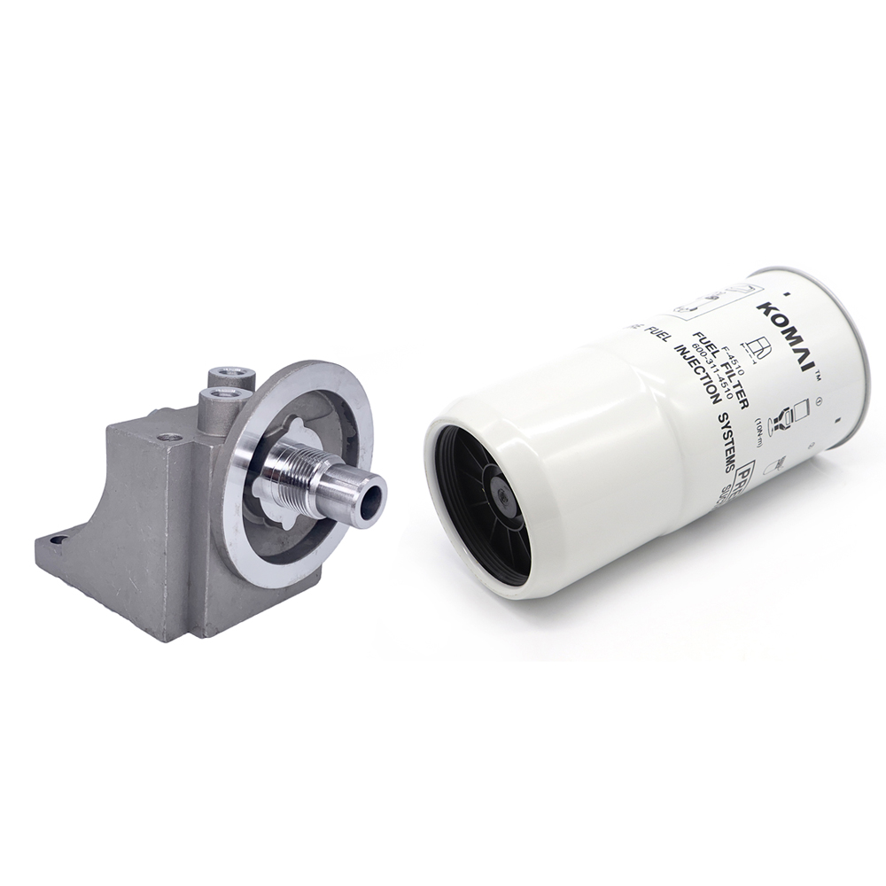 Fuel Filter Head 6251-71-7110 6210-71-6210 Use for Komatsu PC400-7 PC650-6 PC490-10 PC450-8 PC450-7