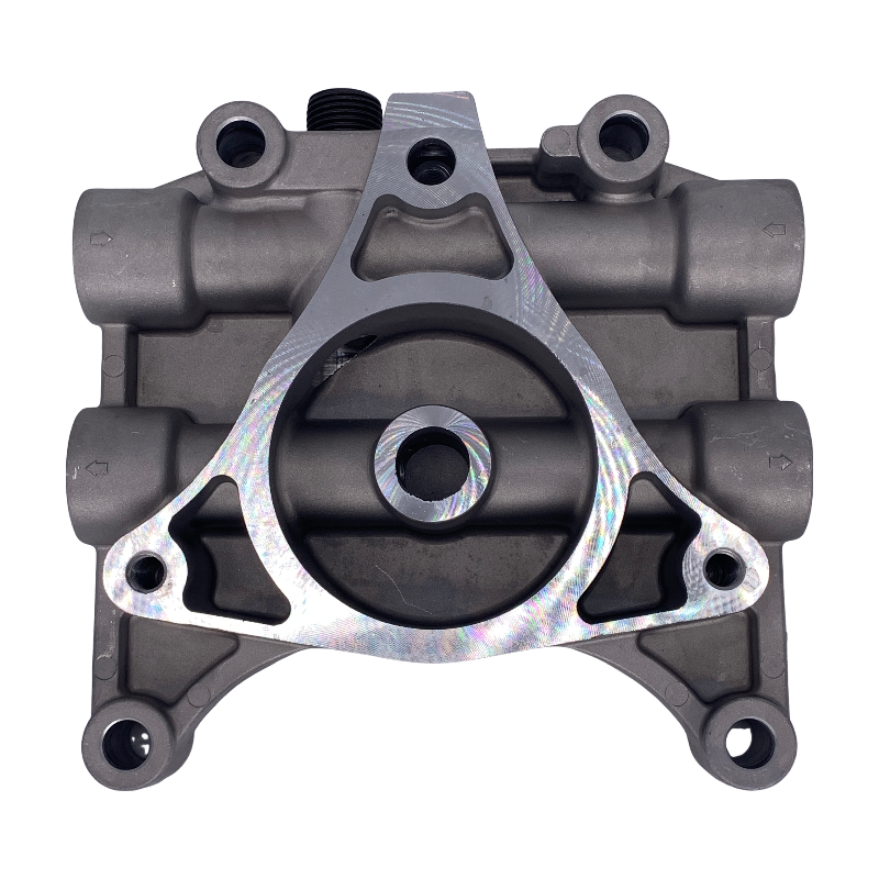 Oil Filter Cover B222100000654 Filter Head Use for Sany SY220C-9 SY215C-9 SY195C Mitsubishi 6D34 Engine