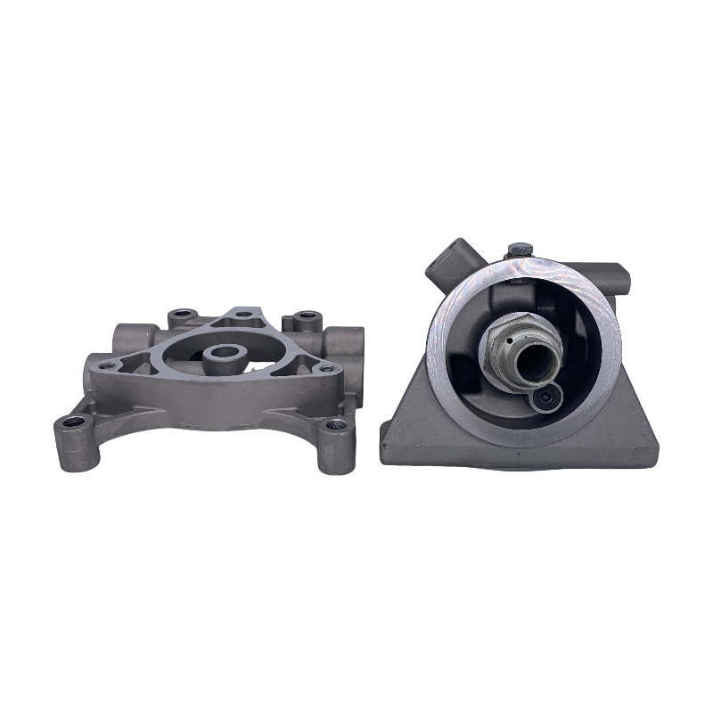 Oil Filter Head Bracket B229900003360 60265834 Seat for Sany SY220C-9 SY215C-9 SY195C Mitsubishi 6D34 Engine B222100000654 Filter Cover 