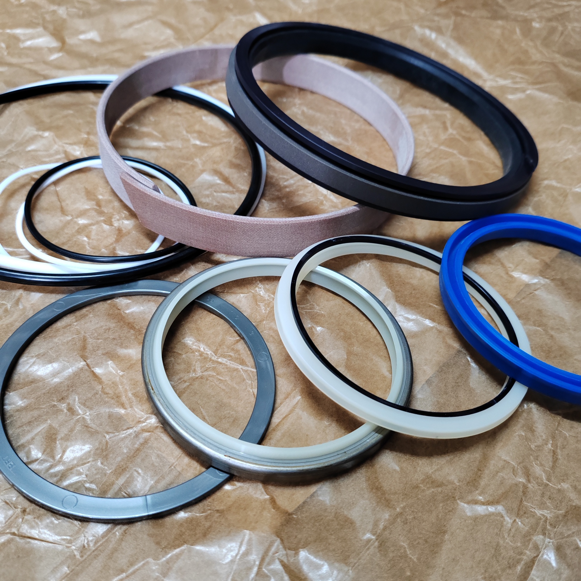 707-99-65410 BLADE TILT HYDRAULIC CYLINDER SEAL SERVICE KIT FOR KOMATSU WA450-3 WA470-3