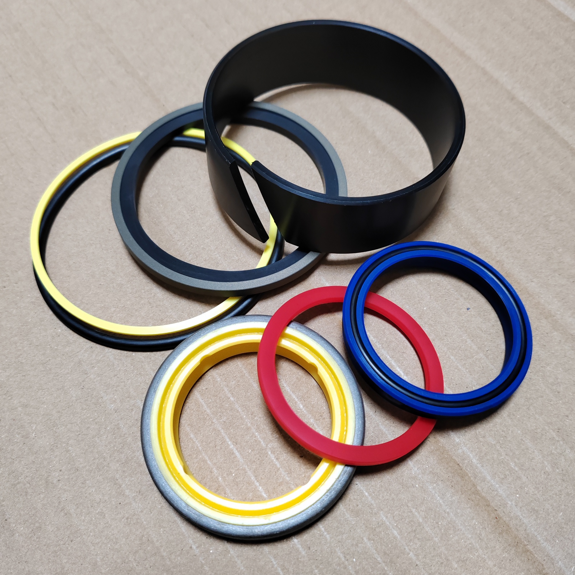 246-5926 LOADER TILT HYDRAULIC CYLINDER SEAL SERVICE KIT FOR CATERPILLAR 416B 416C 416D 424D 428BCD 12H 12M 2 140H 140M 143H 160H 160K 160M