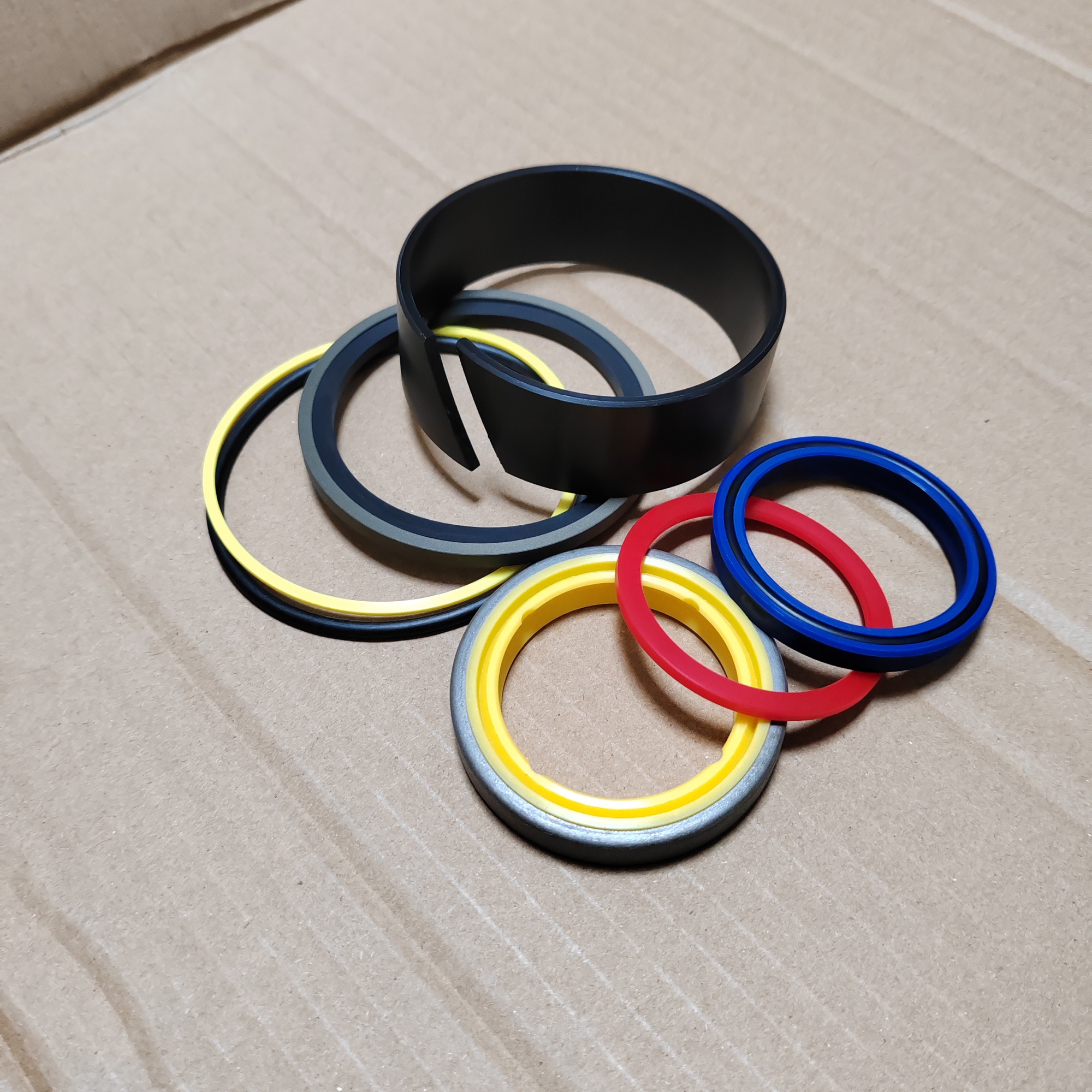 246-5926 LOADER TILT HYDRAULIC CYLINDER SEAL SERVICE KIT FOR CATERPILLAR 416B 416C 416D 424D 428BCD 12H 12M 2 140H 140M 143H 160H 160K 160M