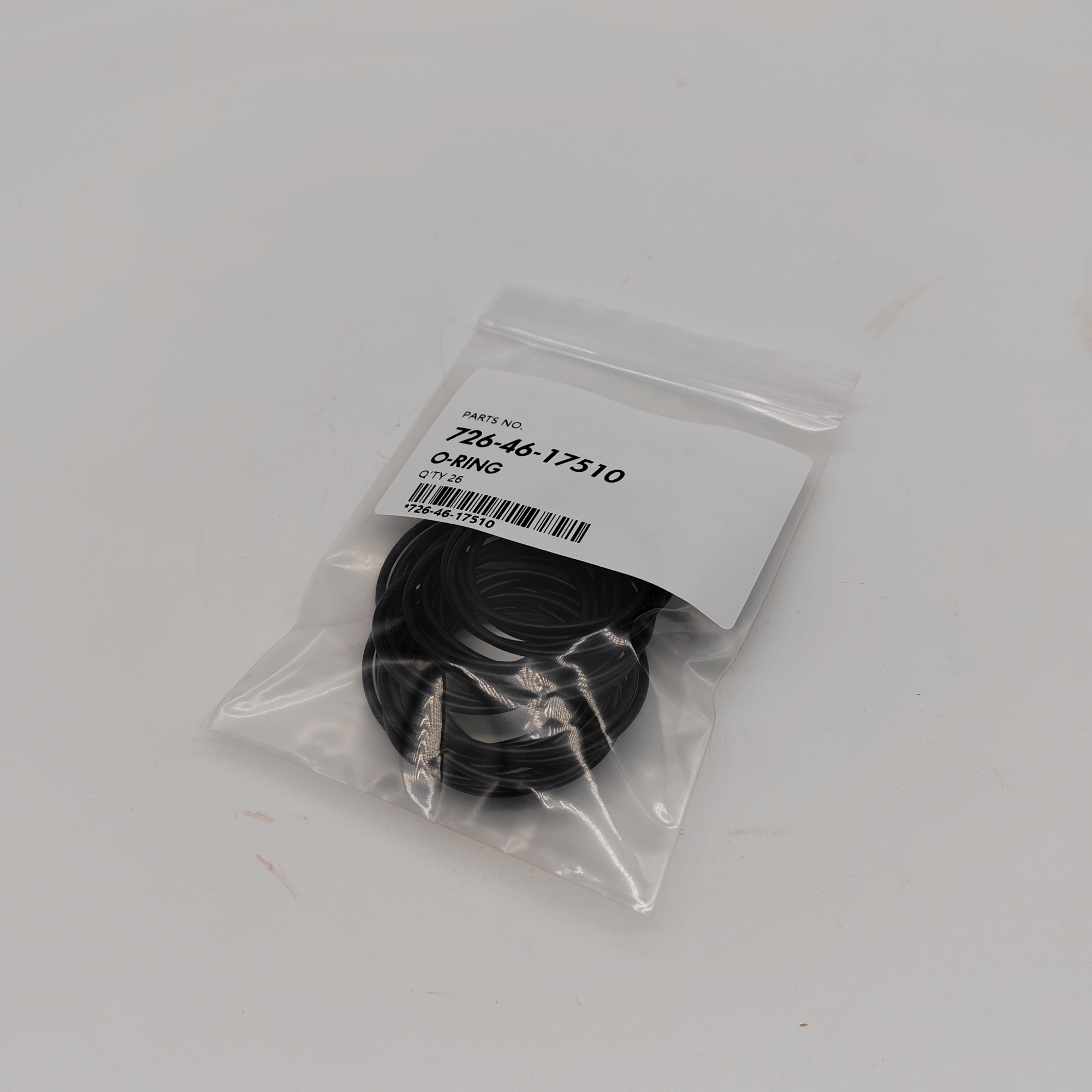 723-46-17510 O-RING FOR KOMATSU S38 37.5*2