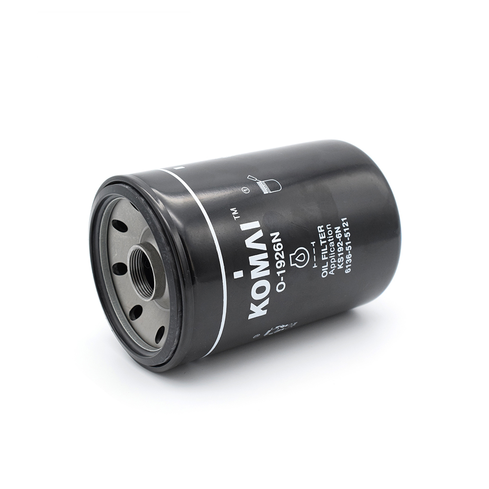 Oil Filter 6136-51-5121 Use for CATERPILLAR EXCAVATOR E110B S4K engine part Heavy Duty oil Filter