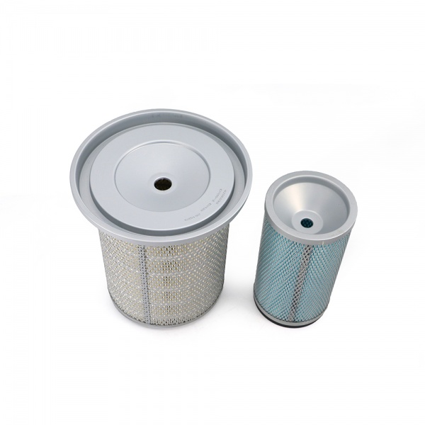 4206098 4247974 Excavator filter Air filter use for Hitachi excavator EX100-1-2-3  EX120-1-2-3-5  EX150 EX160 ZX120 ZX130