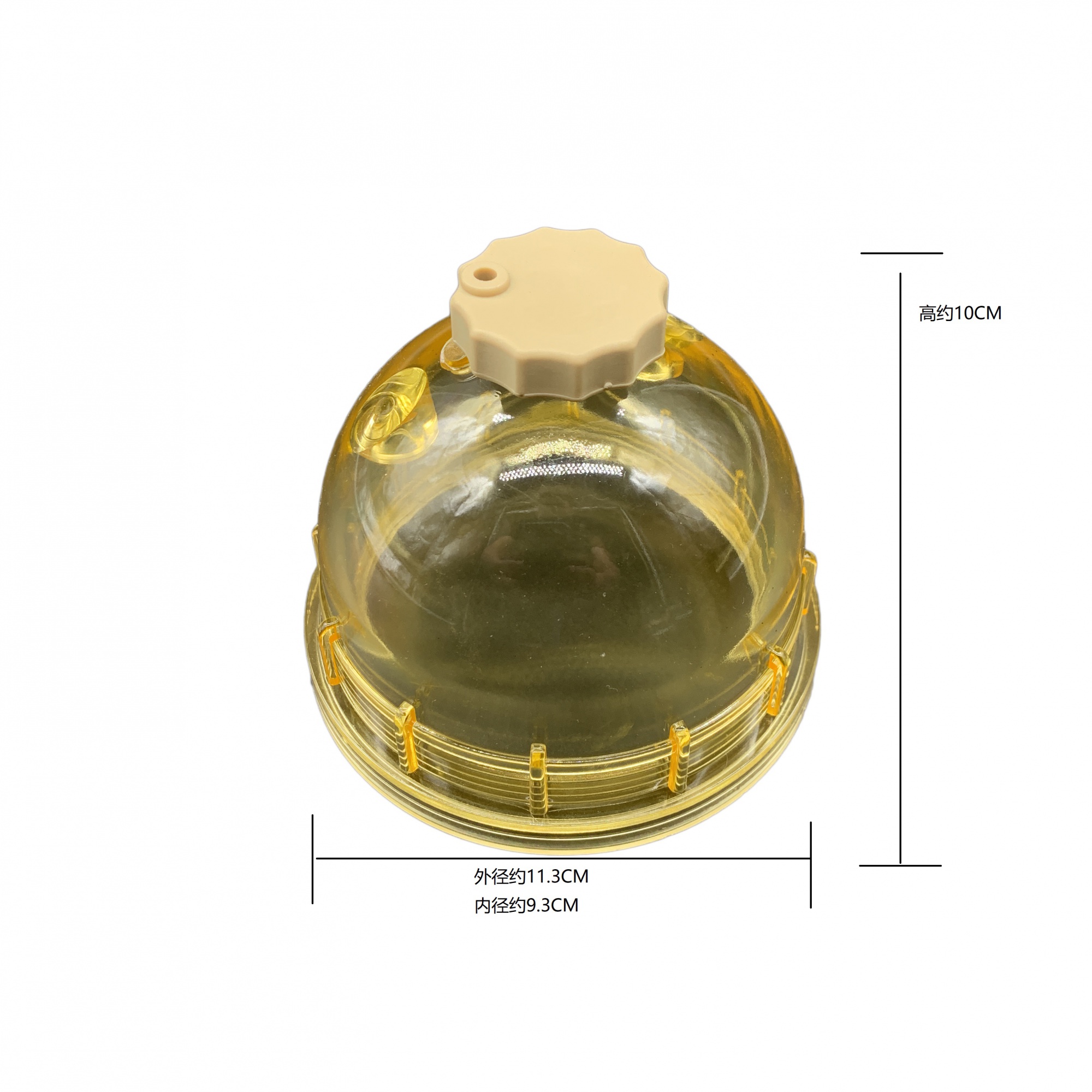 1105015E8Q52 Fuel Filter/Water Separator Cup Glass Bowl use for DX300TB2