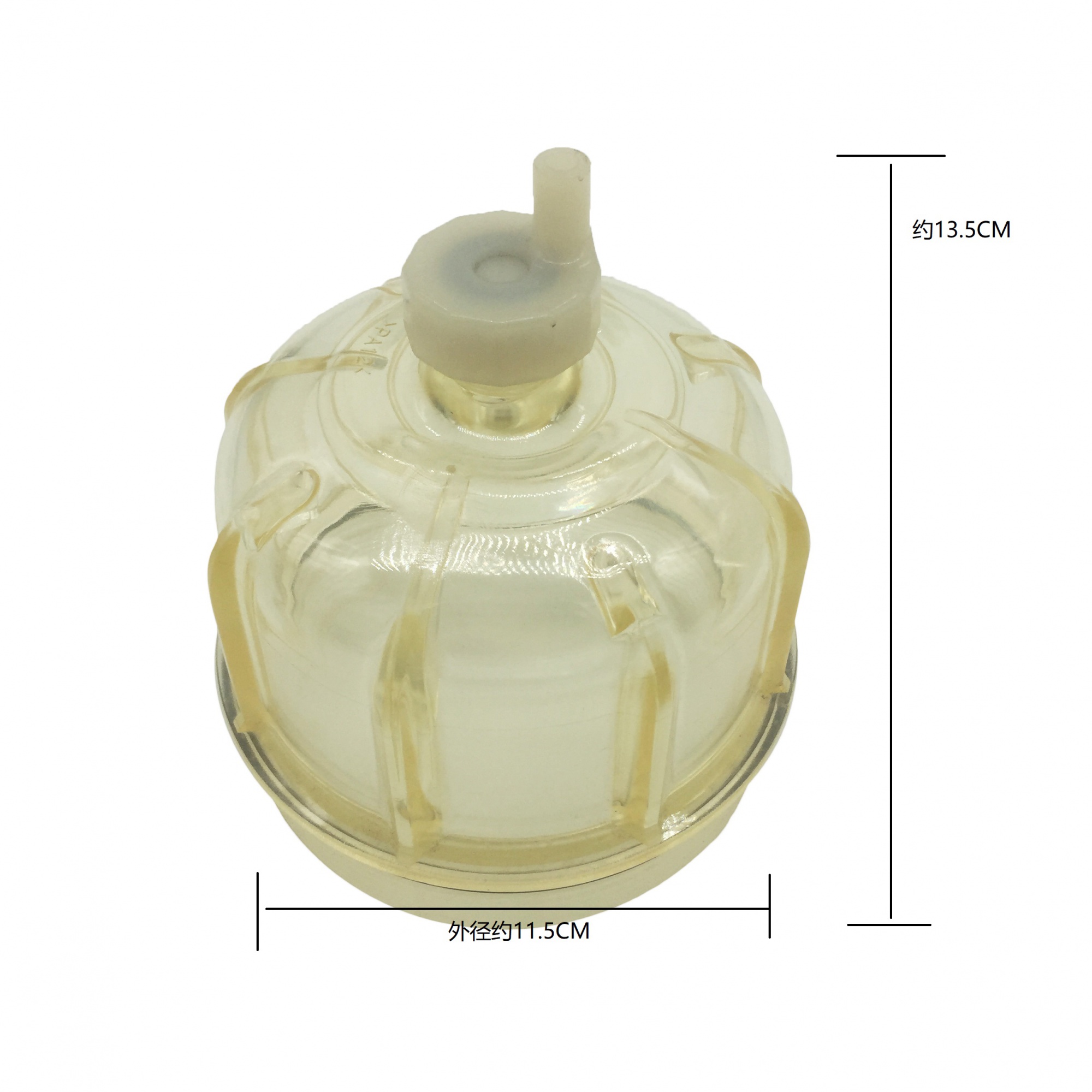 4642641 ME301895 16444-NY00J 8981430410R FF5795 Fuel Filter/Water Separator Cup Glass Bowl 