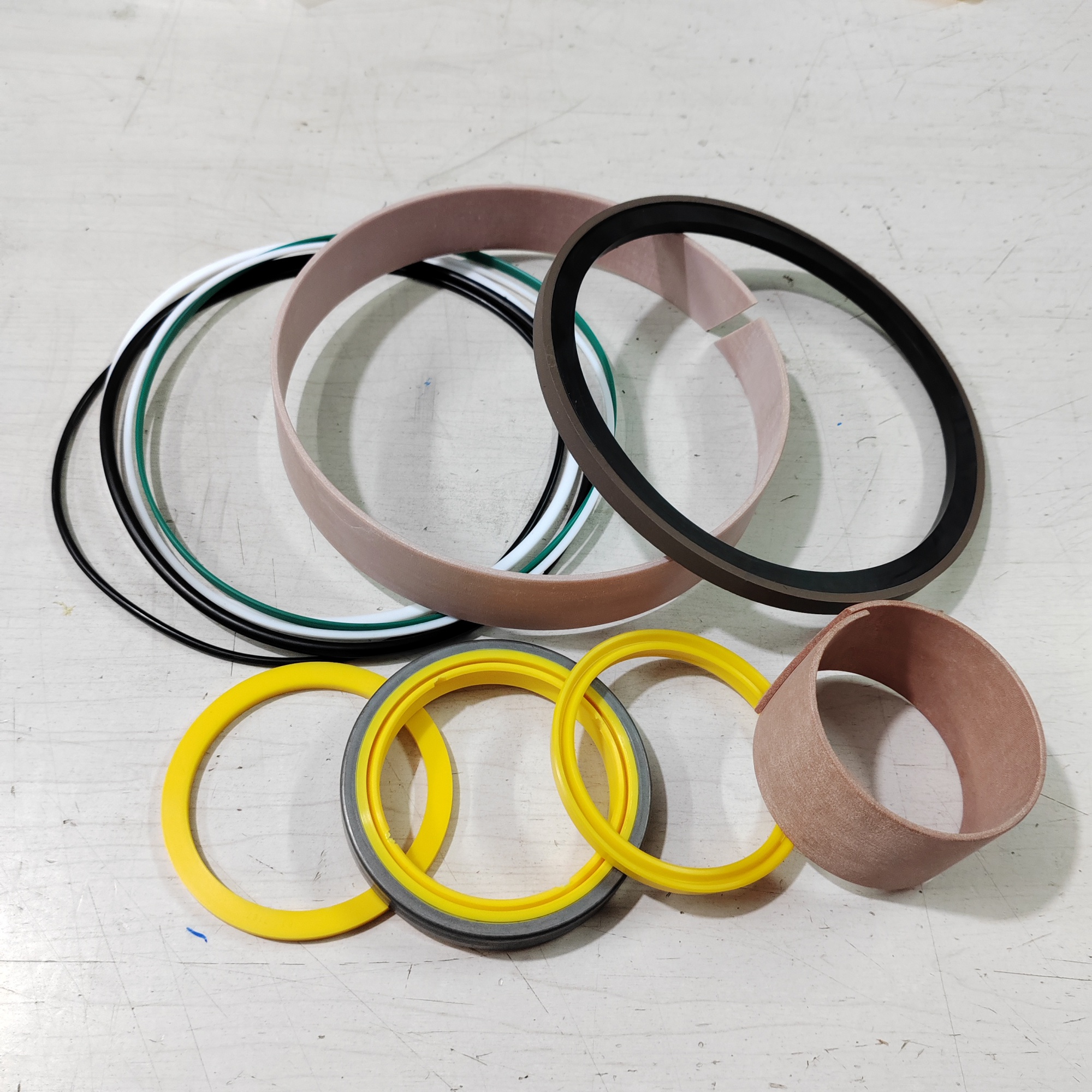 707-98-14910 ARM HYDRAULIC CYLINDER SEAL SERVICE KIT FOR KOMATSU PC20MR-2/3 3D76E PC27MR-3 3D82AE 