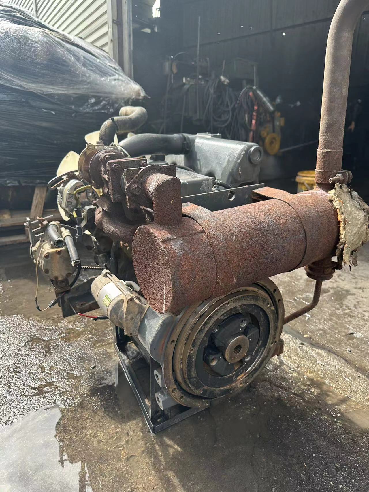  Komatsu S4D87E-1 Diesel Engine Renovation Adaptation Komatsu Excavator PC56-7 