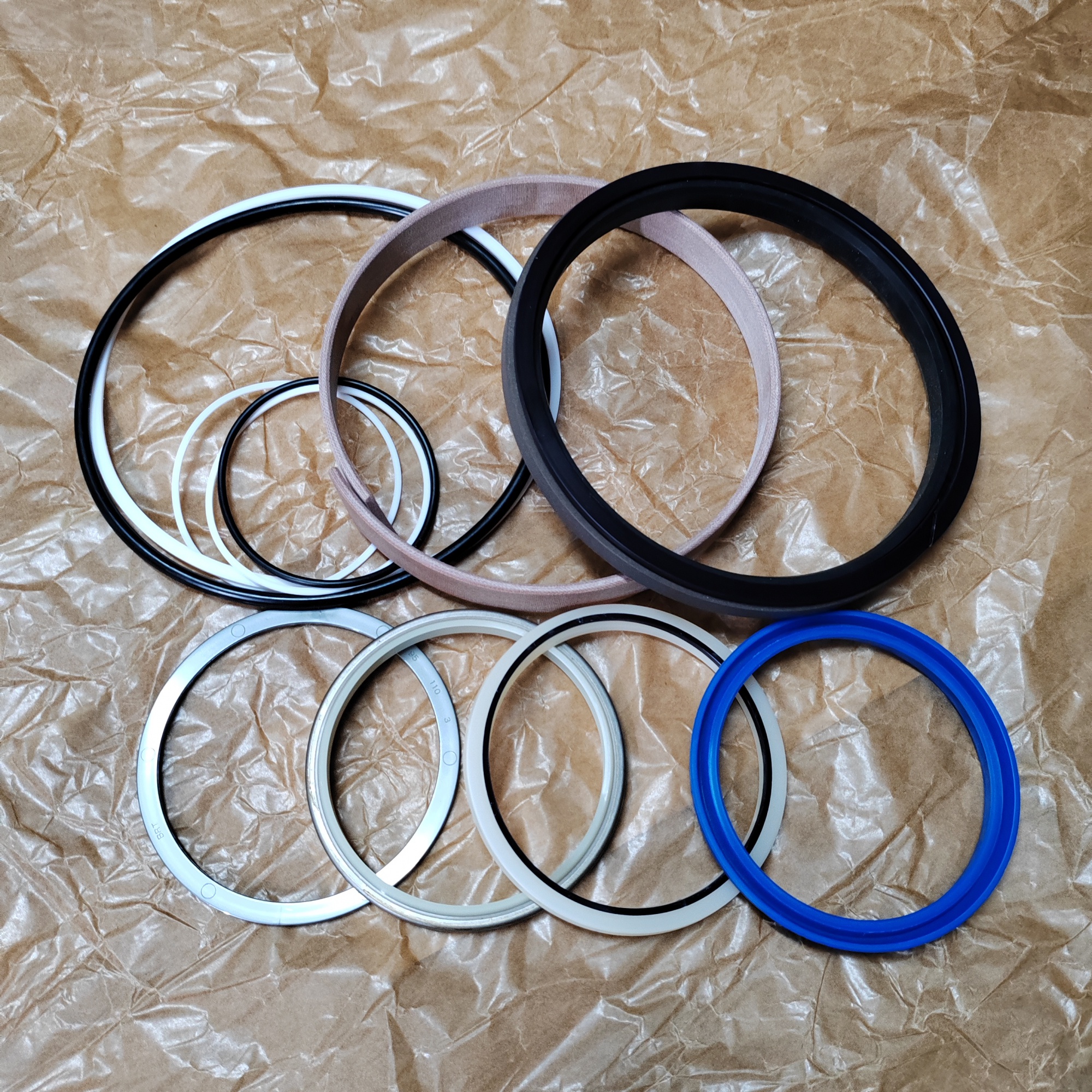 4464986 BUCKET HYDRAULIC CYLINDER SEAL SERVICE KIT FOR HITACHI ZX70 ZX70LC ZX80 ZX80SB ZX80LCK ZX75US-A ZX70-3 ZX75US-3 ZX80LCK-3z X85USB-3