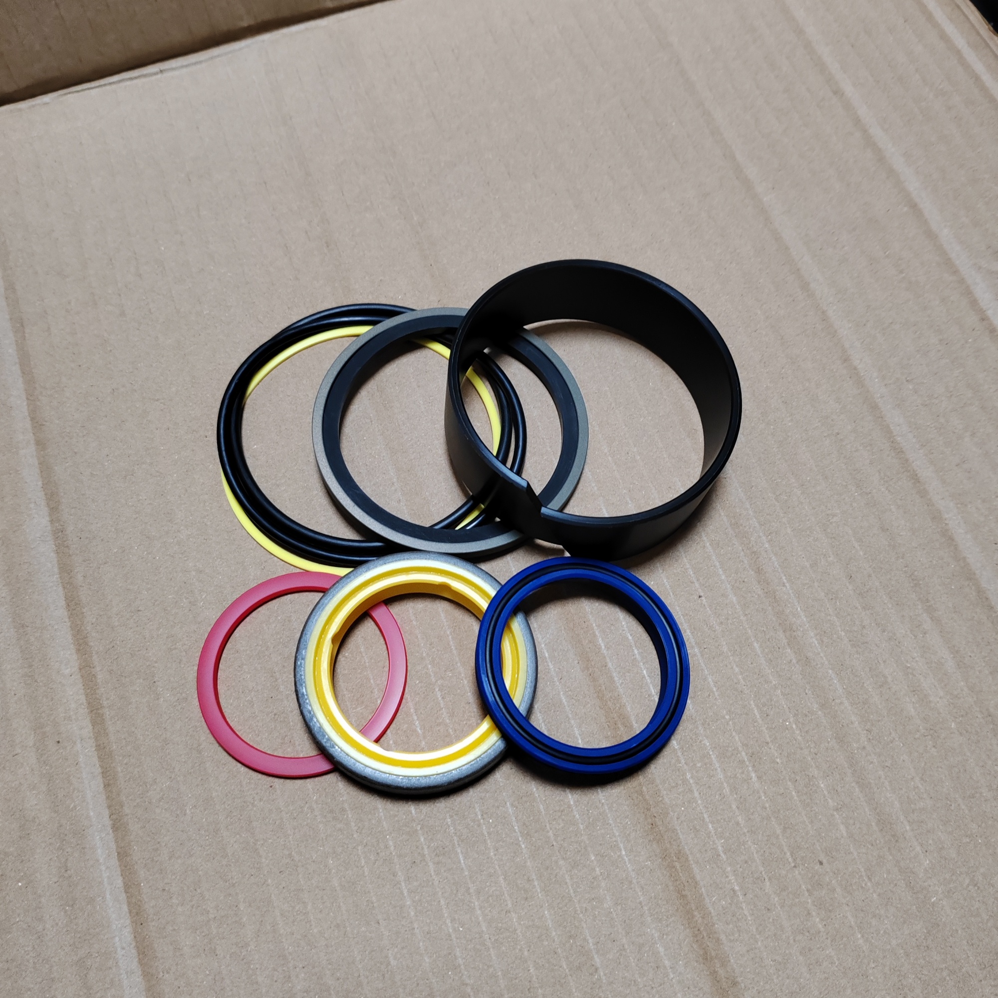 YN01V00105R100 ARM CYLINDER PISTON ROD SEAL KIT for KOBELCO SK235SR-1E, SK200LC-6ES, SK235SR-1ES, SK210-8
