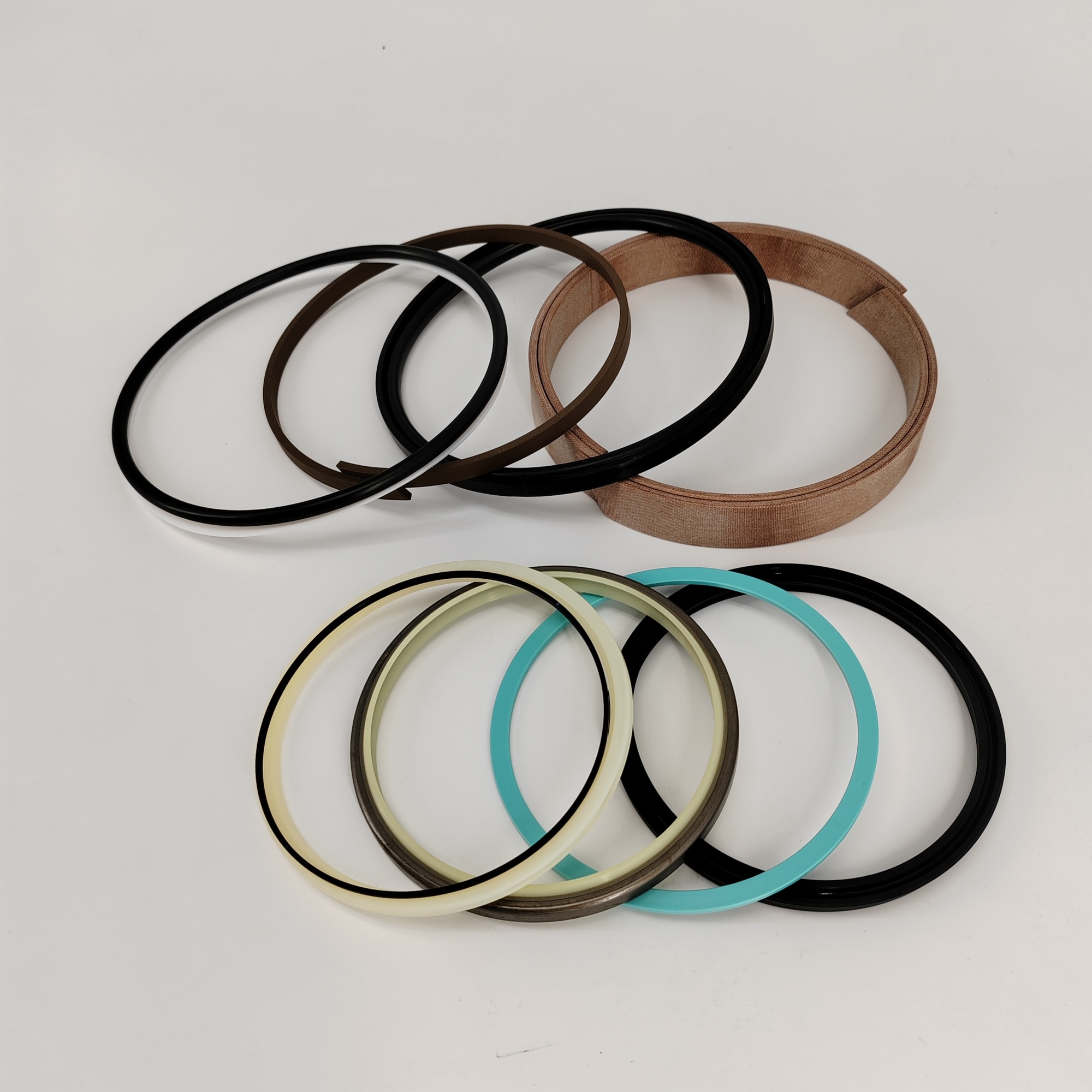 YN01V00125R300 Telescopic Cylinder Piston Rod Seal Kit For KOBELCO SK210DLC-8 SK200LC-6ES SK210LC-8 200-8