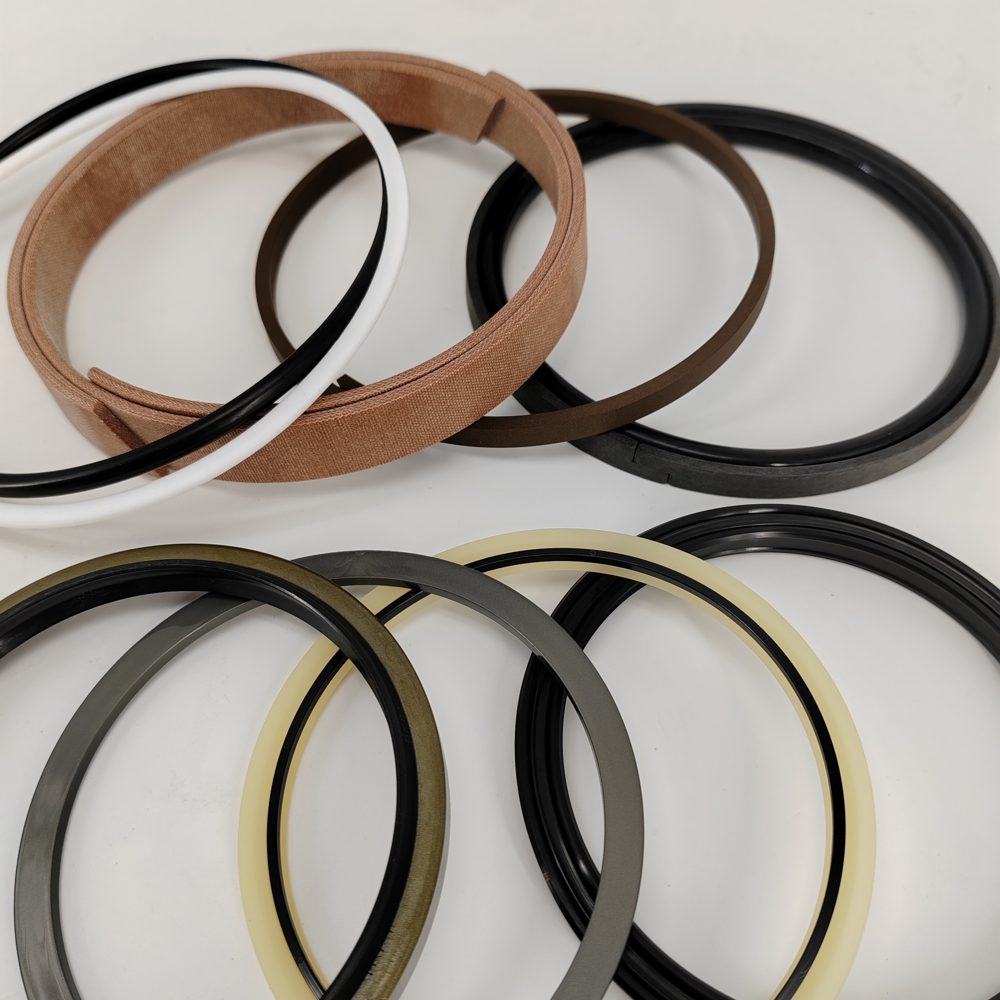 YN01V00184R200 Clamp Arm Cylinder Piston Seal Kit For KOBELCO 200-8 SK210DLC-8 SK210D-8 SK210LC-8