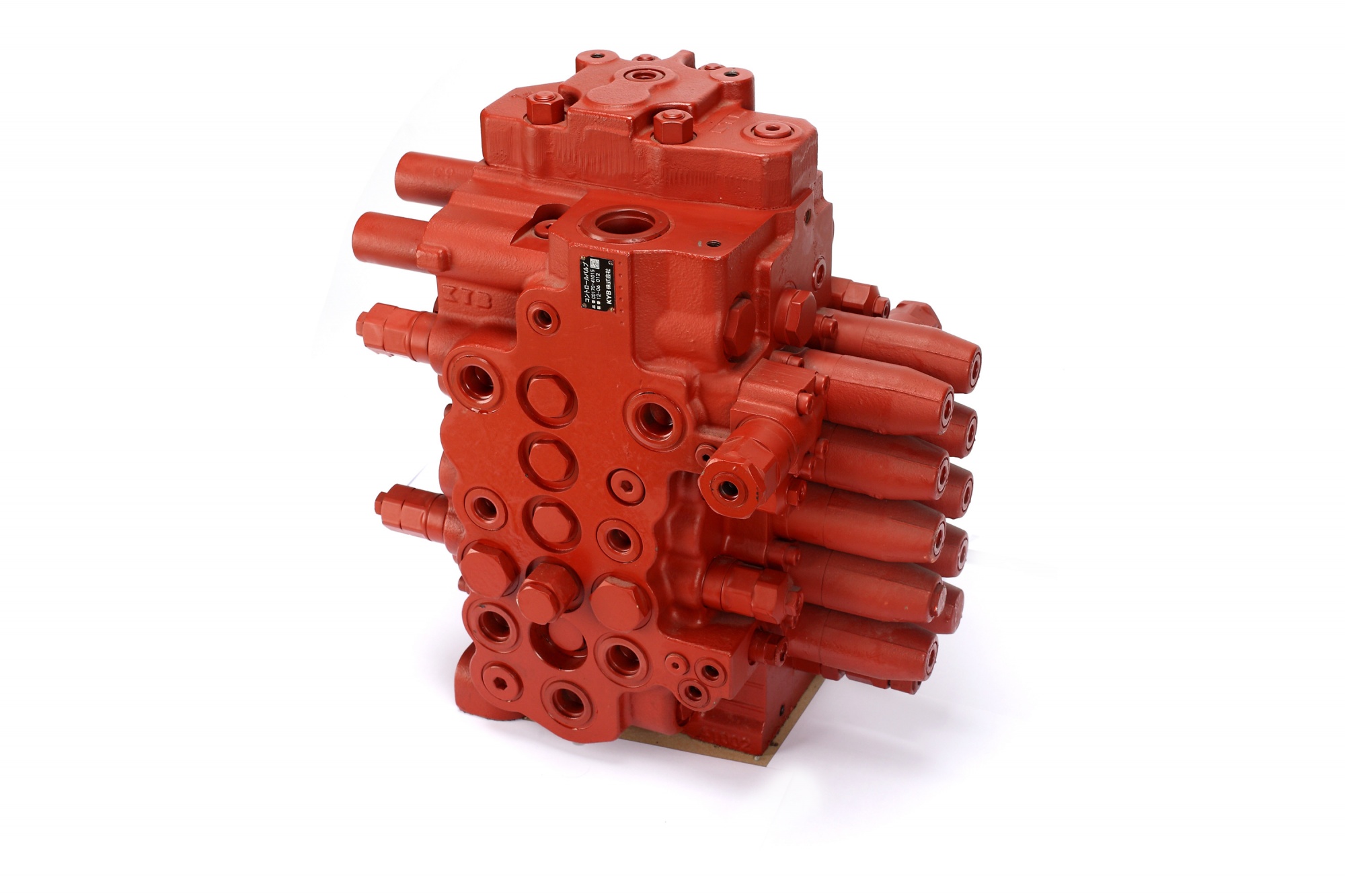 Excavator Spare Parts KYB C0170-41015 Hydraulic main control valve for KATO HD450 HD512