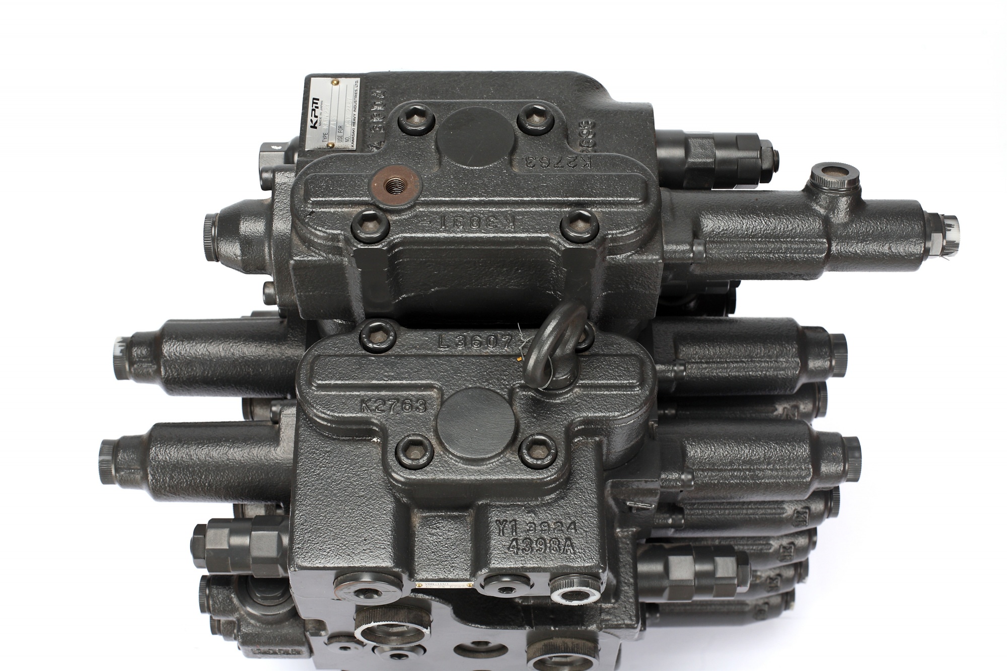 Excavator Spare Parts KPM KMX13R/B33019A-01 Hydraulic main control valve for SY135